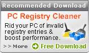 PC Registry Cleaner